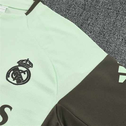 25/26 Real Madrid Training Lime Green Tracksuit
