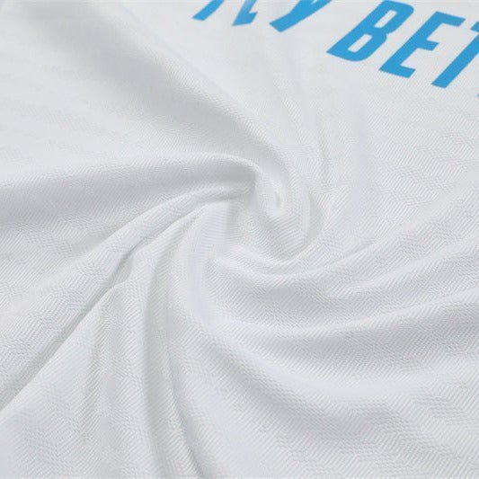25/26 Real Madrid Training White/Light Blue Kids Size Tracksuit