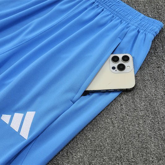 25/26 Real Madrid Training White/Light Blue Kids Size Tracksuit