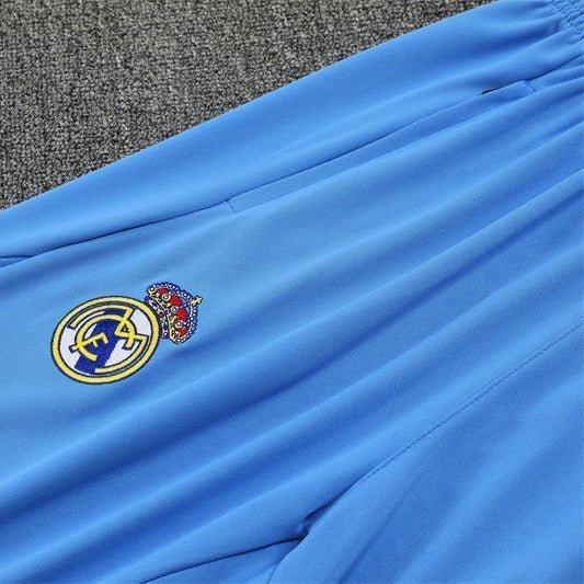 25/26 Real Madrid Training White/Light Blue Kids Size Tracksuit