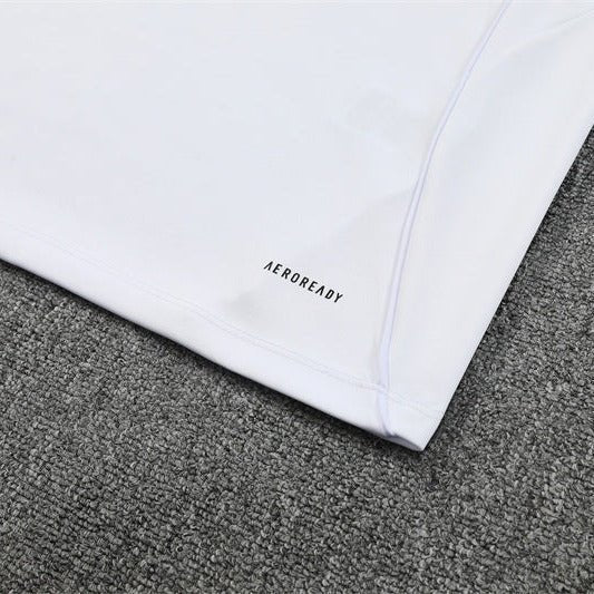 25/26 Real Madrid Training White/Light Blue Kids Size Tracksuit