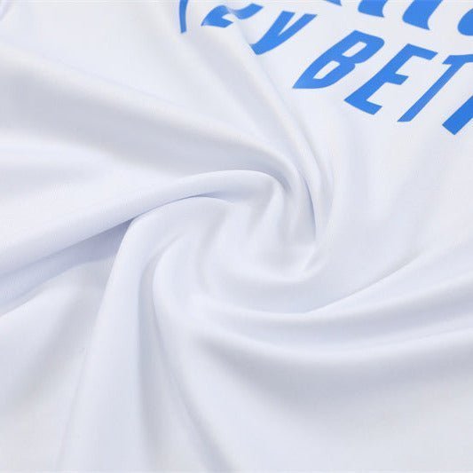 25/26 Real Madrid Training White/Light Blue Tracksuit