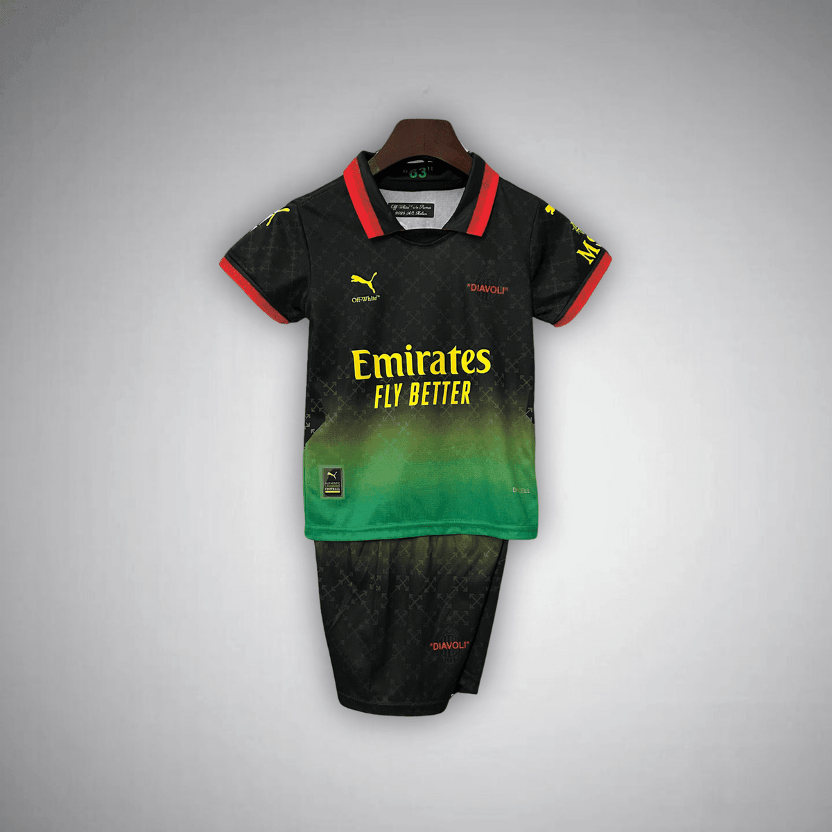 AC Milan x Off-White "Diavoli" Premium Kids Size Kit