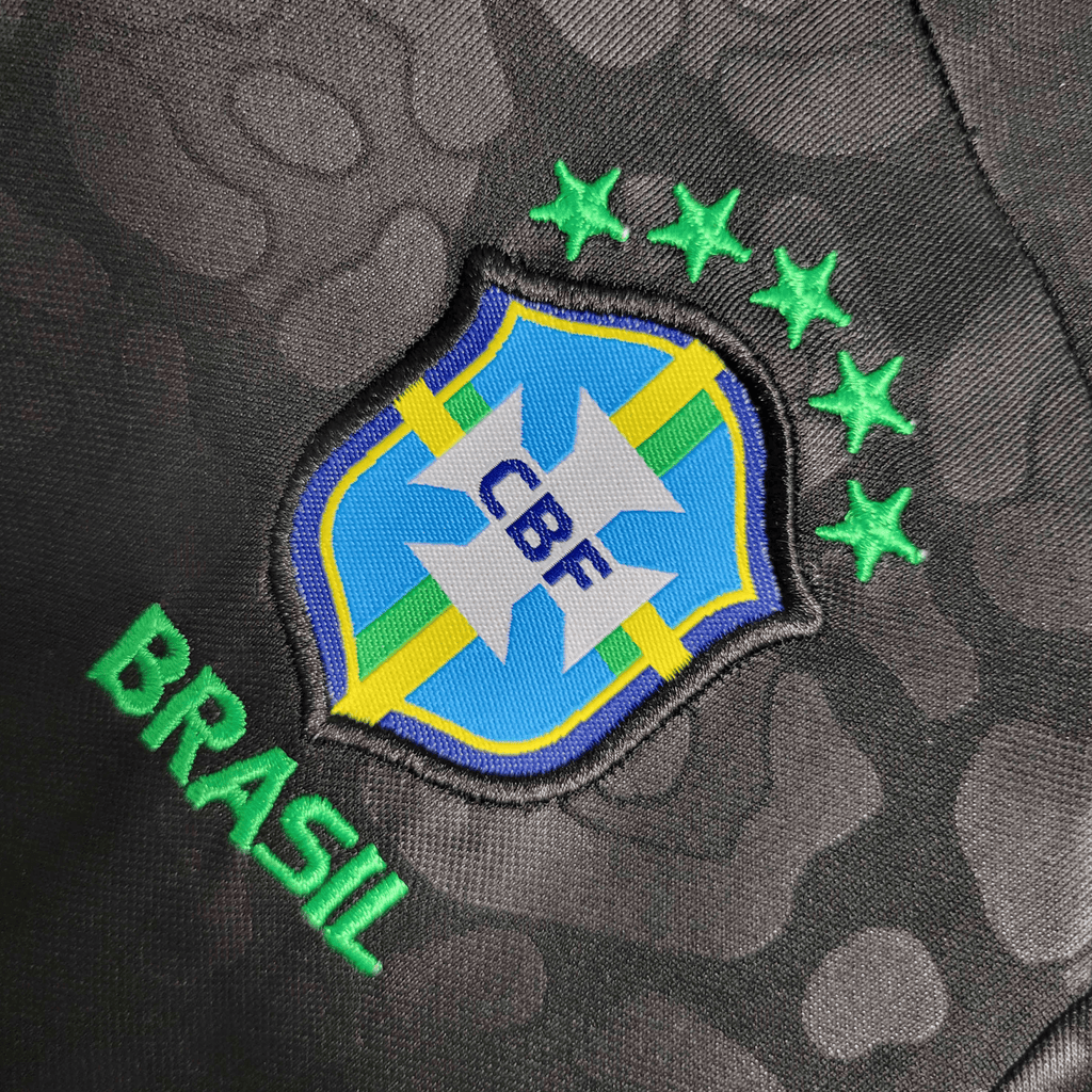 Brazil "Black Leopard" Premium Kids Size Kit