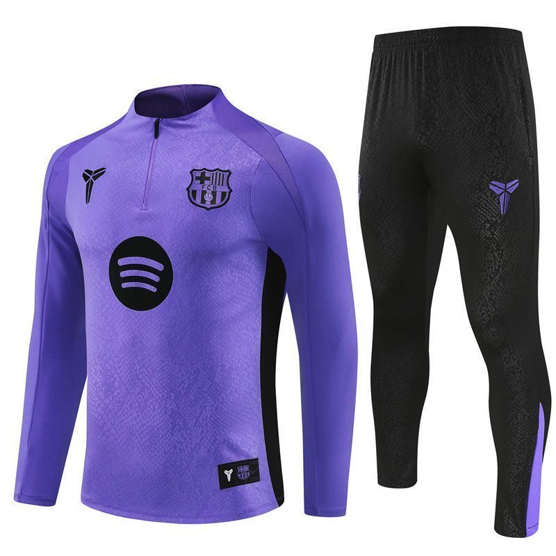 FC Barcelona x Mamba Premium Kids Size Tracksuit