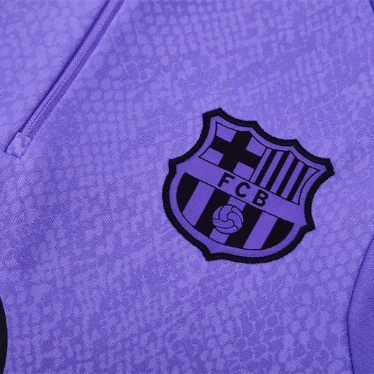 FC Barcelona x Mamba Premium Kids Size Tracksuit