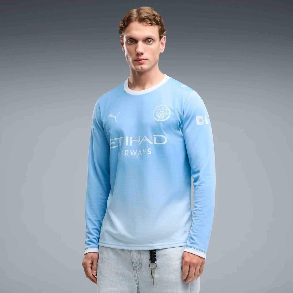 Manchester City FC 2026/27 Home Long Sleeve Jersey