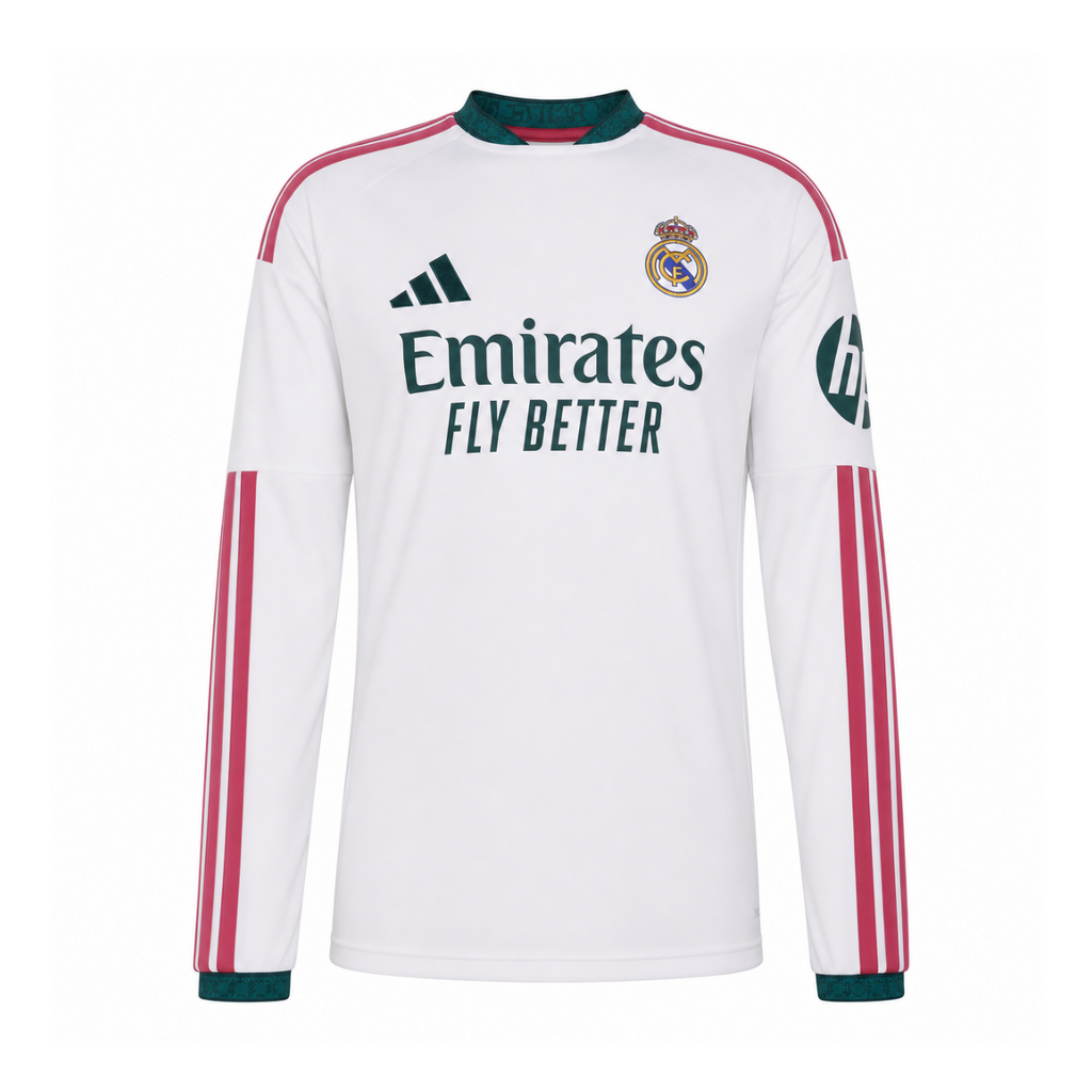 Real Madrid CF 2026/27 Home Long Sleeve Jersey