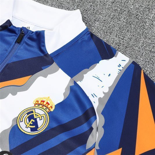 Real Madrid "Azul Reactor" Premium Tracksuit