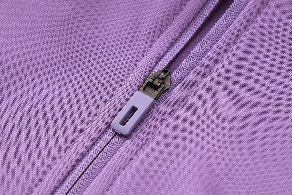Real Madrid Purple and White Premium Tracksuit